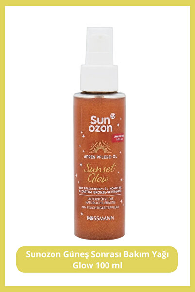 SunOzon Güneş Sonrası Bakım Yağı Glow, 100 ml