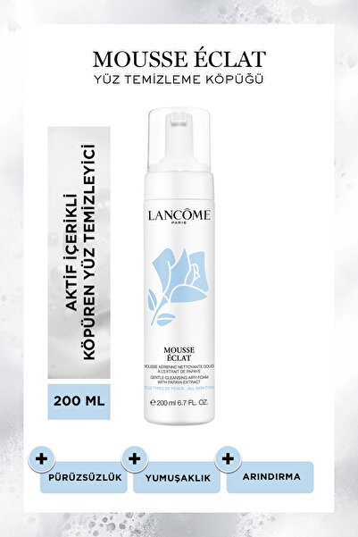 Lancome Mousse Eclat Köpük Yüz Temizleyici 200 ml 3605530741385
