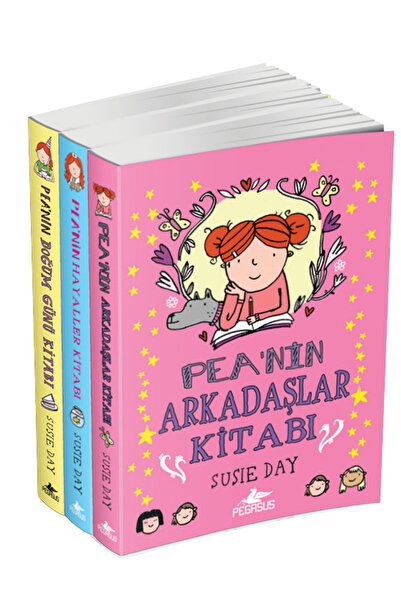 Pegasus Yayınları Pea'nin Kitap Serisi Seti (3 Kitap) | Susie Day | Çocuk Rom...