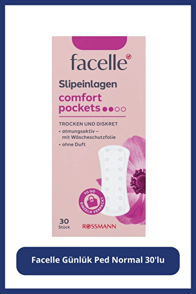 Facelle Normal Günlük Ped 30 Adet