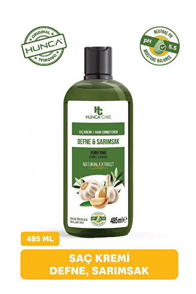 Hunca Care Defne Ve Sarımsaklı Saç Bakım Kremi 400 ml