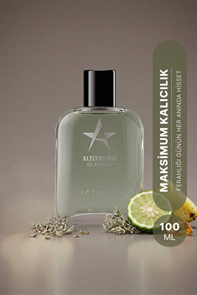 ALTINYILDIZ CLASSICS Erkek AC Intense EDP Özel Seri Uzun Süre Kalıcı Koku Par...