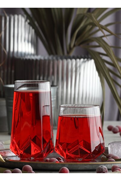 LAV Valeria Glass - 12 Li Water Αναψυκτικό Σετ Σετ 2 μεγεθών
