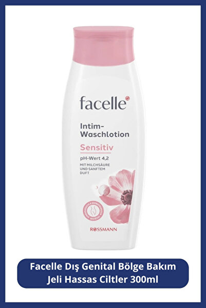 Facelle Dış Genital Bölge Bakım Jeli Hassas Ciltler 300ml İNTİM JEL