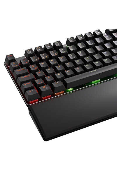 GamePower Ogre RGB 60M Blue Switch Türkçe Q USB Mekanik Oyun Klavyesi