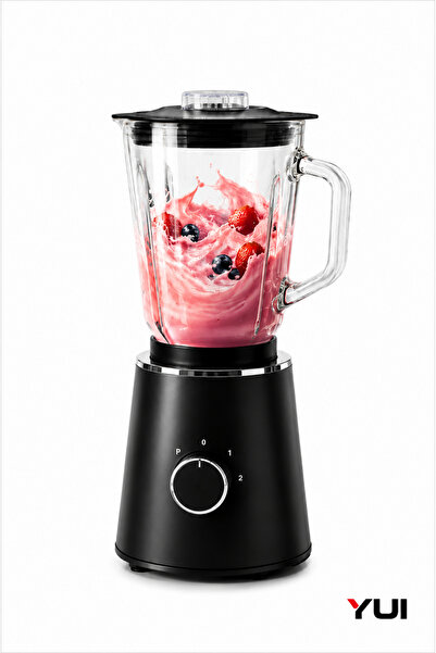 Yui M27 1000W Cam Hazneli Kişisel Smoothie Blender Siyah