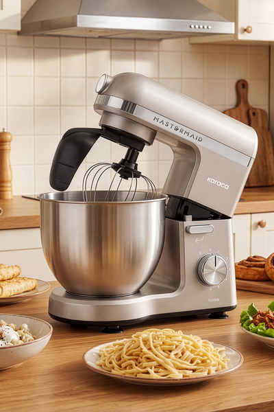 Karaca Mastermaid Chef Pro Çift Kollu Mutfak Şefi 1500 W Iconic Beige
