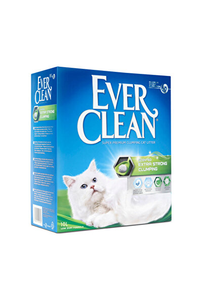 Ever Clean Ekstra Güçlü Topaklanan Kokulu Esanslı Kedi Kumu 10 Lt