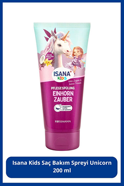 Isana Kids Saç Bakım Spreyi Unicorn 200 ml