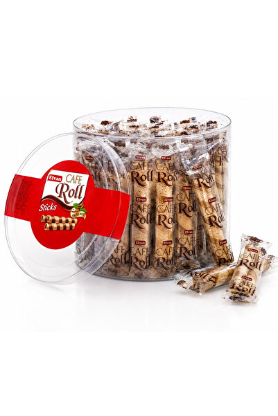 Elvan Caferoll Fındıklı 10 Gr. 48 adet (1 Silindir Kutu)