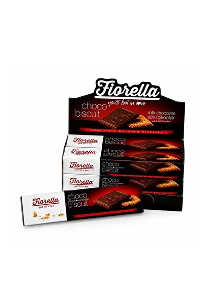 FIORELLA Chocobiscuit Sütlü Çikolatalı Bisküvi 102 Gr. 6 Adet (1 Kutu)
