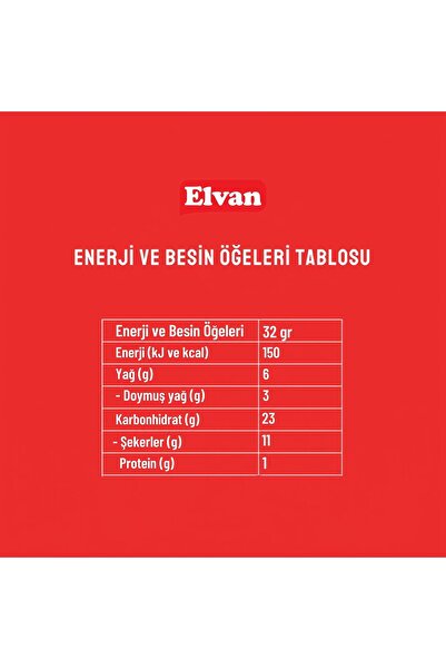 Elvan Today Focus Karamelli Bisküvi 160 Gr. (1 Paket)