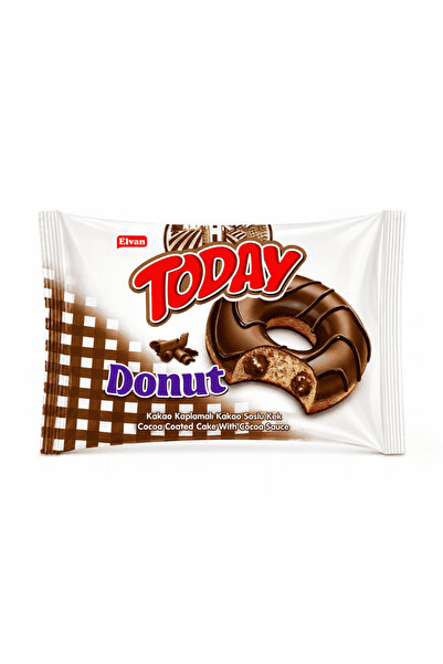 Elvan Today Donut Kek Kakaolu 35 Gr. 1 Adet