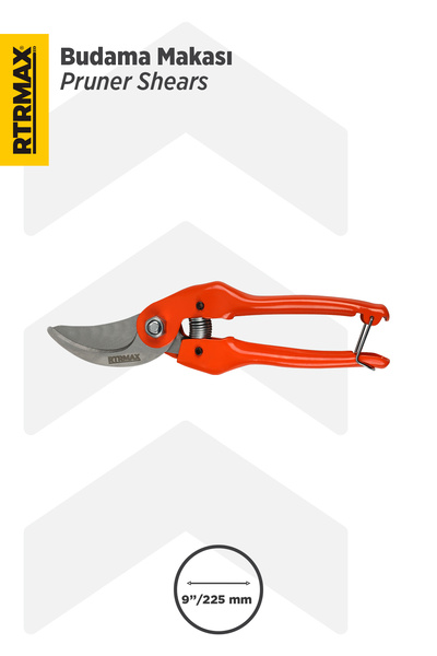 Rtrmax Budama Makası Ergonomik 9" Kesma Çapı 25mm 305gram Rh05810