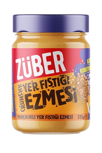 Züber Crunchy Yer Fıstığı Ezmesi 315g