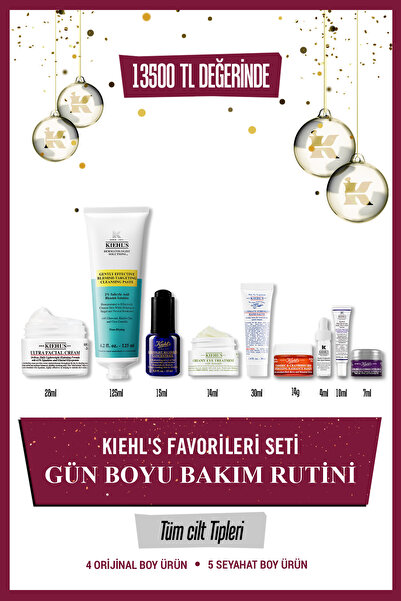 Kiehl's Favorileri Özel Hediyeli Cilt Bakım Seti