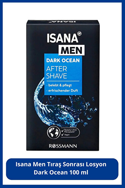 ISANA MEN Rossmann Men Dark Ocean After Shave 100 ml 4305615614274