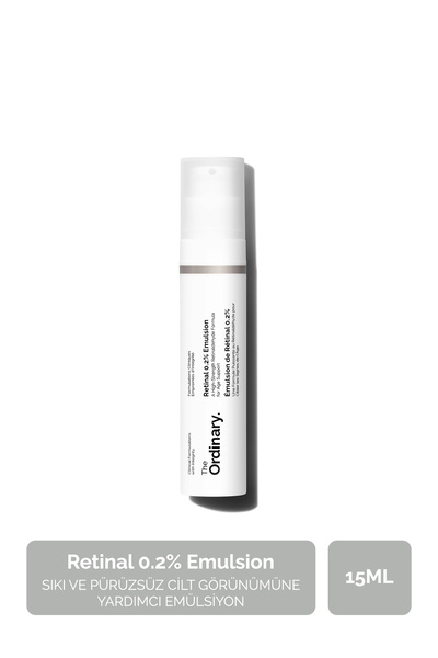 The Ordinary Retinal 0.2% Emulsion - Sıkı ve Pürüzsüz Cilt Görünümüne Yardımc...