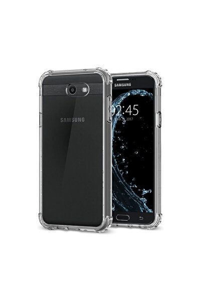 Spigen Galaxy J7 2017 Ile Uyumlu Kılıf Crystal Shell