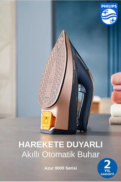 Philips Akıllı Otomatik Azur Buharlı Ütü - 3000Watt - Özel Seri