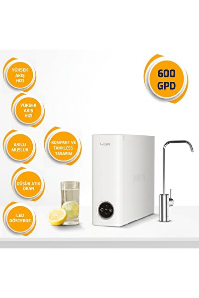 Philips Direkt Akışlı Dijital Su Arıtma Cihazı Aut8960 (600GPD)