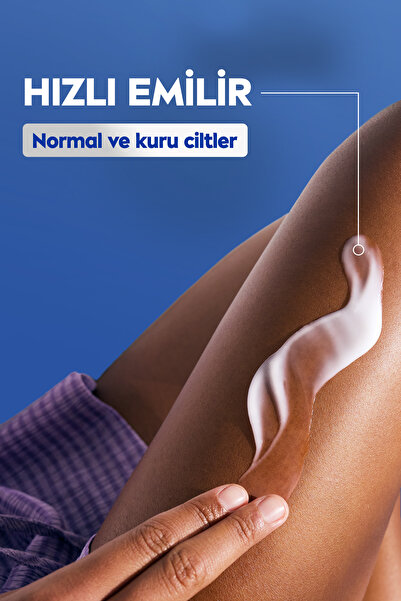 NIVEA Kiraz Çiçeği Değerli Yağlar İçeren Nemlendirici Vücut Bakım Losyonu 400ml, Kuru Cilt, X2 Adet