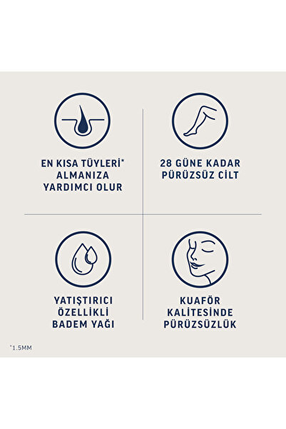 Veet Professional Ağda Bandı Hassas Ciltler için Bacak & Vücut Bölgesi 40 Adet