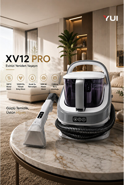 Xv12 Pro 1300w Steam Seat And Carpet Washer -steam Cleaner