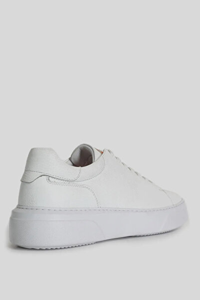 Lufian Tommy Herren-Sneaker aus Leder, Weiß