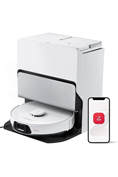 Roborock Süper Akıllı Robot Süpürge 10.000 Pa Ultra Emiş Gücü Full Otomatik B...