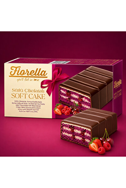 FIORELLA Orman Meyveli Yaş Pasta 400 Gr. (1 Paket)