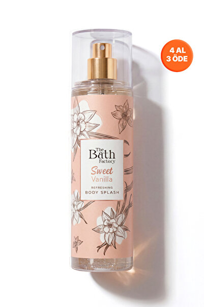 THE BATH FACTORY Sweet Vanilla Vücut Spreyi 200 ml