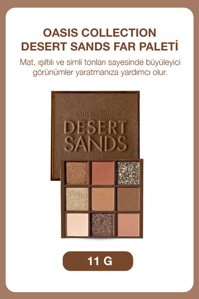 Farmasi Eyeshadow Palette 9-Piece Oasis Collection - Desert Sands New Product...