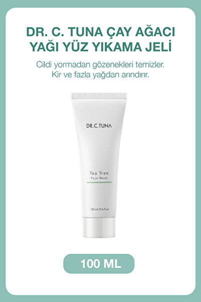 Farmasi Dr. C. Tuna Çay Ağacı Yağı Gözenek Temizleyici & Arındırıcı Yüz Yıkam...