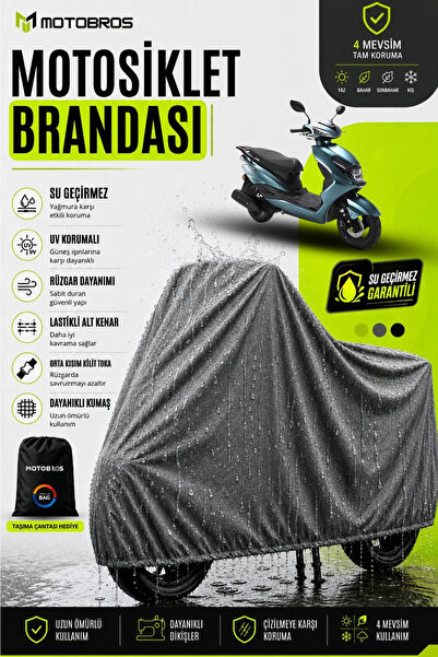 Motobros Motorcycle Tarpaulin Motorbike Tarpaulin Kuba Space Compatible Therm...