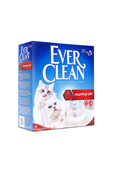 Ever Clean Multiple Cat Birden Fazla Kedili Evler İçin, Kokulu, Topaklanan Ke...