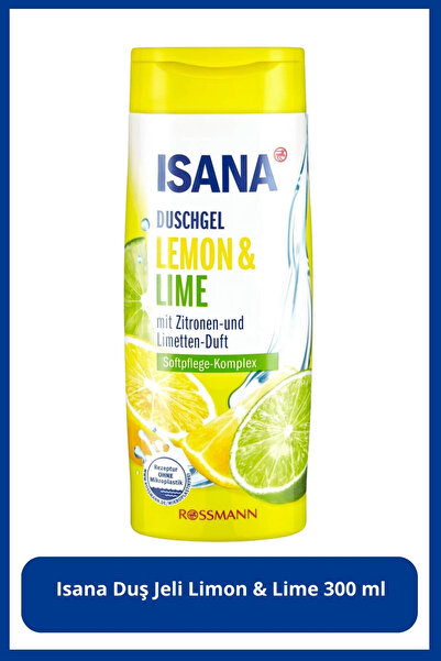 ISANA Duş Jeli Limon & Lime 300 ml