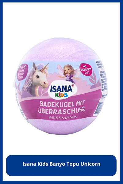 Isana Kids Banyo Topu Unicorn 1 Adet