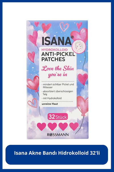 ISANA Akne Bandı Hidrokolloid 32'li