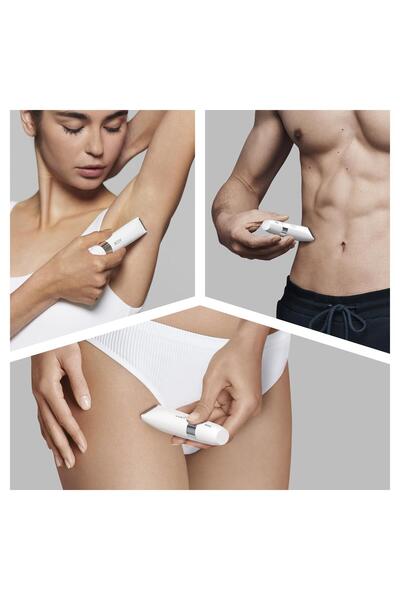 Braun Body Mini Trimmer BS1000 Vücut Tüy Kesme Makinesi + Düzeltici Tarak, Pil ve Temizleme Fırçası