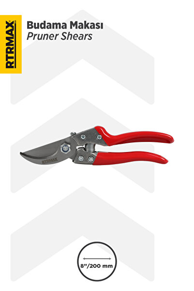 Rtrmax RH05812 Foarfece de grădinărit cu corp turnat și mâner izolat