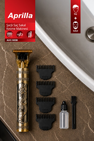Aprilla AHC-5038 Şarjlı Saç Sakal Kesme Makinesi