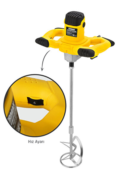 Rtrmax Rtm3920 Elektrikli Boya Karıştırıcı 1200 W 120 Mm