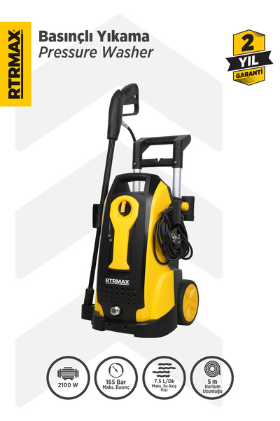 Rtrmax RTM712 YIKAMA MAKİNASI 165 BAR