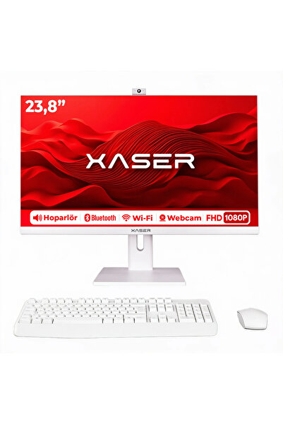 XASER Xs171 i3 12100 16GB Ram 1TB SSD 23.8" Webcam + Wifi+ BT All In One Bilg...