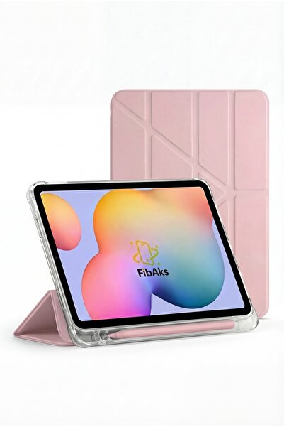 Fibaks Samsung Galaxy Tab A8 10.5 Sm-x200 2021 Kapak Kalem Bölmeli Arkası Yum...