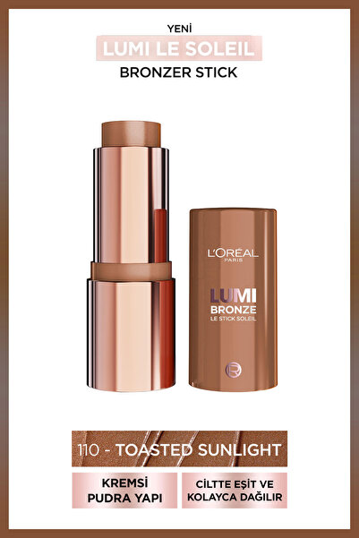 L'Oreal Paris L'Oréal Paris Lumi Bronzlaştırıcı Stick 110 Toasted Sunlight – ...