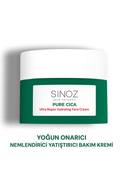 SİNOZ Pure Cica Yoğun Onarıcı Yatıştırıcı Nemlendirici Bakım Kremi Tahriş Olm...
