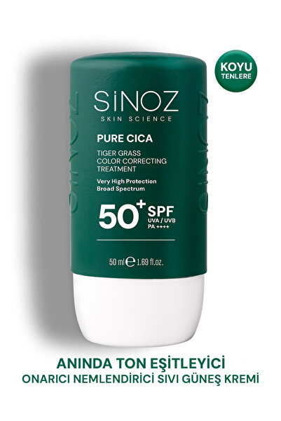SİNOZ Pure Cica Tiger Grass - Instantly Tone Equalizing Moisturizing Spf50 Fa...