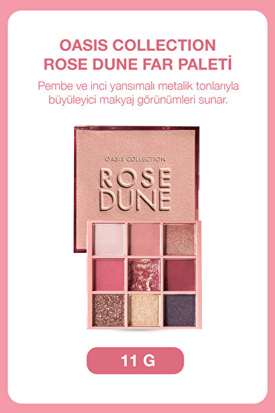 Farmasi Rose Dune - مجموعة ظلال العيون Oasıs